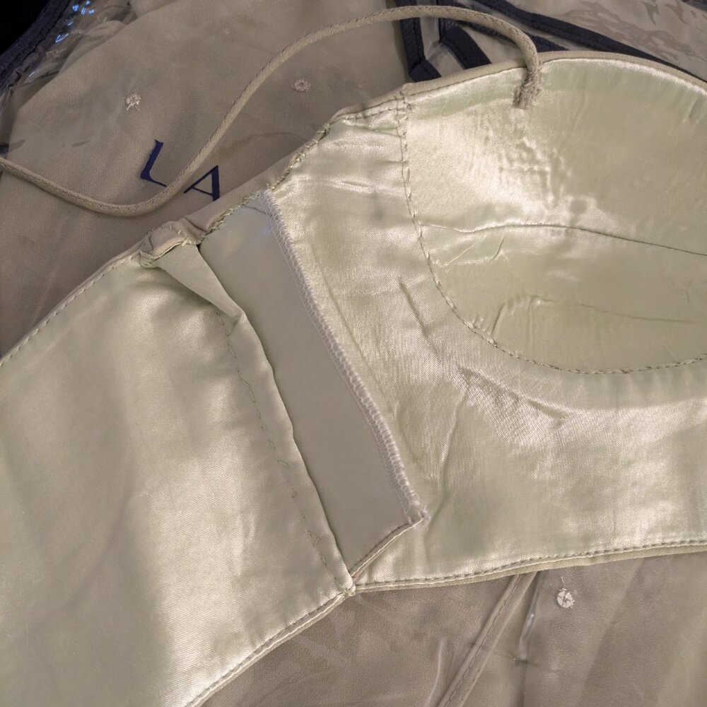 Dusty Green Saree (Size X-Small) - Picture 6 of 6